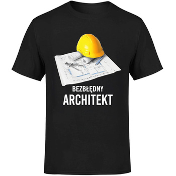 Bezbłędny architekt Koszulka męska prezent