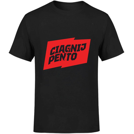 Ciągnij pento Koszulka męska prezent