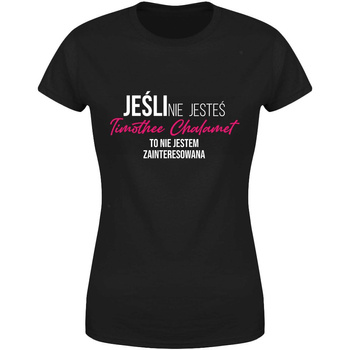 Timothee Chalamet Koszulka damska prezent