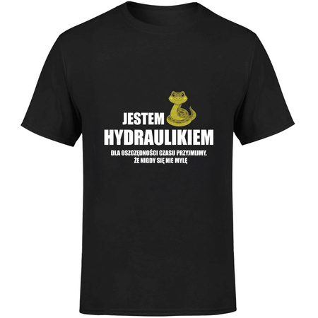 Jestem hydraulikiem Koszulka męska prezent