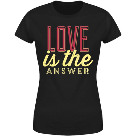 Love is the answer Koszulka damska prezent