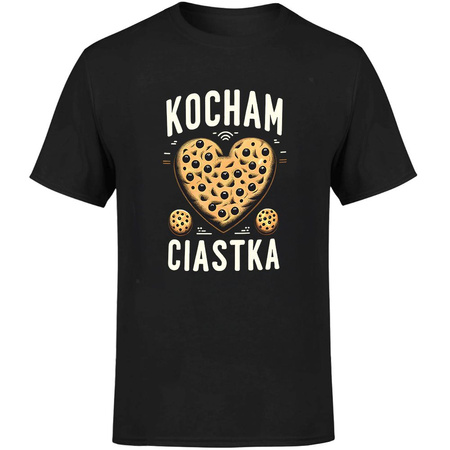 Kocham ciastka Koszulka męska prezent