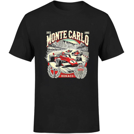 Wyścig Monte Carlo Monaco Koszulka męska prezent
