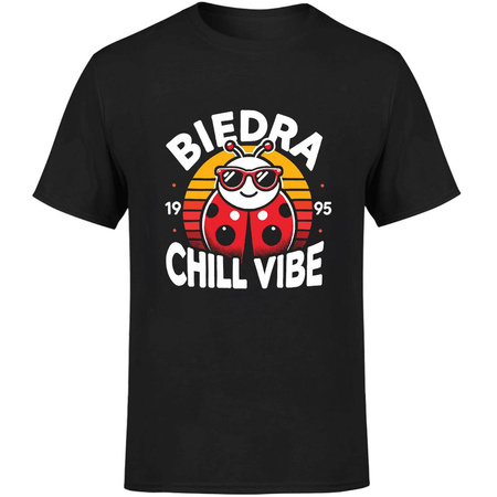 Biedra chill vibe Koszulka męska prezent