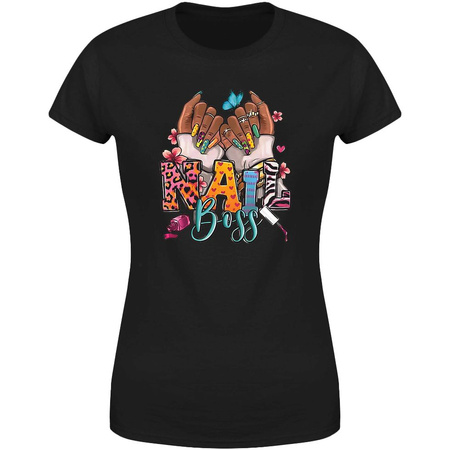 Nail boss Koszulka damska prezent