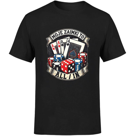 Moje zaimki to all / in Koszulka męska prezent