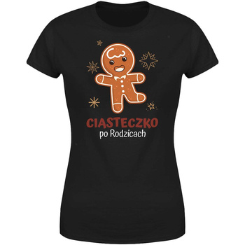 Ciasteczko po rodzicach Koszulka damska prezent