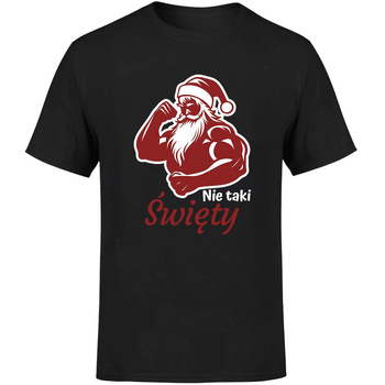 Nie taki święty Koszulka męska prezent