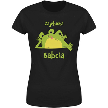 Żajebista Babcia Koszulka damska prezent