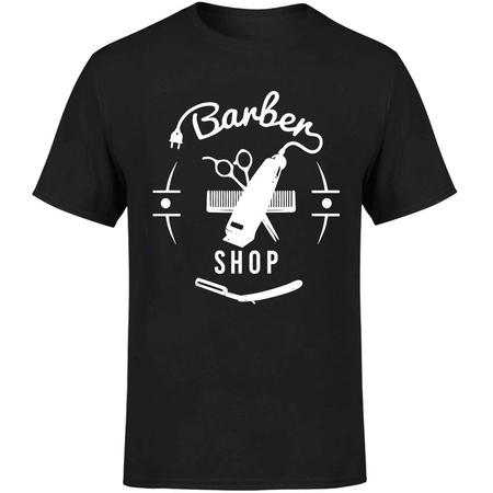 Barber shop Koszulka męska prezent