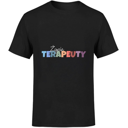 Życie terapeuty Koszulka męska prezent
