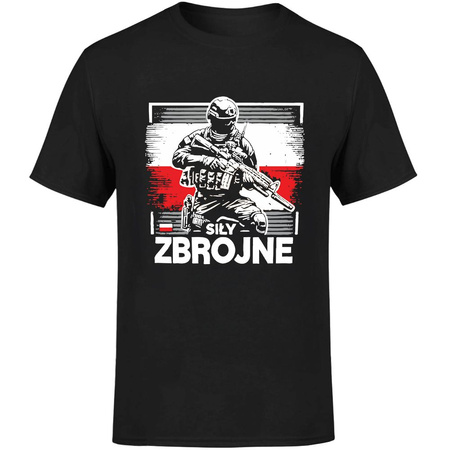 Siły zbrojne Koszulka męska prezent