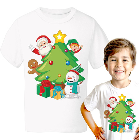 Choinka Koszulka chłopięca dziecięca prezent