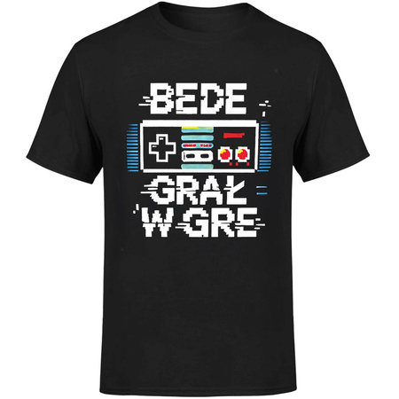 Bede grał w gre Koszulka męska prezent
