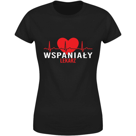 Wspaniały lekarz Koszulka damska prezent