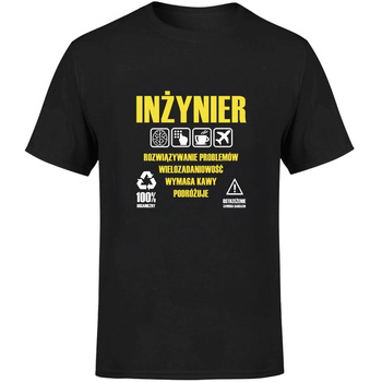 Inżynier Koszulka męska prezent