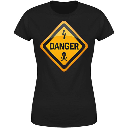 Danger Koszulka damska prezent