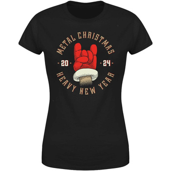 Metal Christmas Koszulka damska prezent