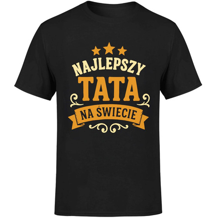 Najlepszy tata na świecie Koszulka męska prezent