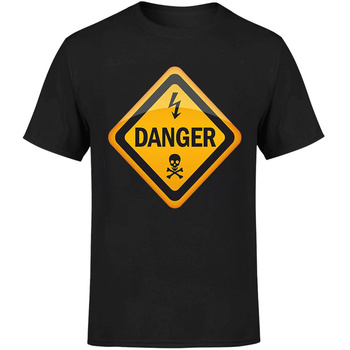 Danger Koszulka męska prezent