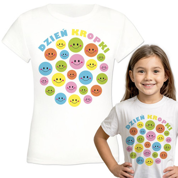 Dzień Kropki Koszulka dziewczęca dziecięca prezent