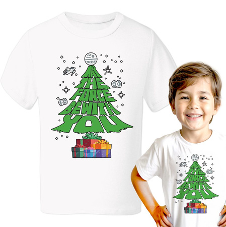 Choinka Koszulka chłopięca dziecięca prezent