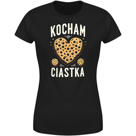 Kocham ciastka Koszulka damska prezent