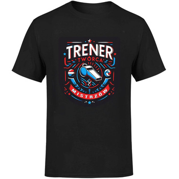 Trener twórca mistrzów Koszulka męska prezent