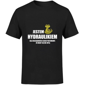 Jestem hydraulikiem Koszulka męska prezent