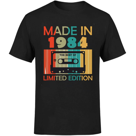 Made in 1984 limited edition  Koszulka męska prezent