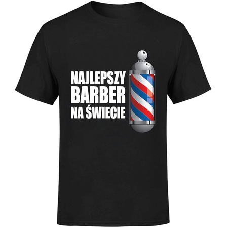 Najlepszy barber na świecie Koszulka męska prezent