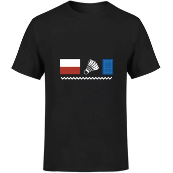 Badminton Koszulka męska prezent