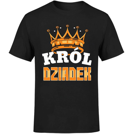 Król dziadek Koszulka męska prezent