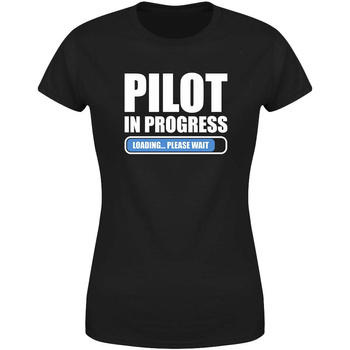 Pilot in progress Koszulka damska prezent
