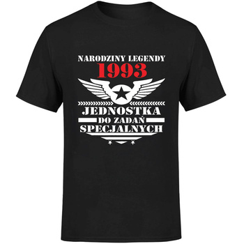 Narodziny legendy 1993 jednostka do zadań specjalnych Koszulka męska prezent