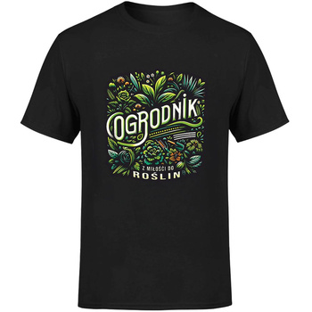 Ogrodnik z miłości do roślin Koszulka męska prezent