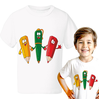 Dzień Kredki Koszulka chłopięca dziecięca prezent