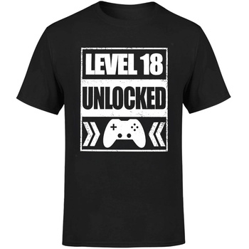 Level 18 unlocked Koszulka męska prezent