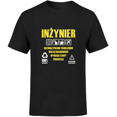 Inżynier Koszulka męska prezent