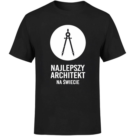 Najlepszy architekt na świecie Koszulka męska prezent