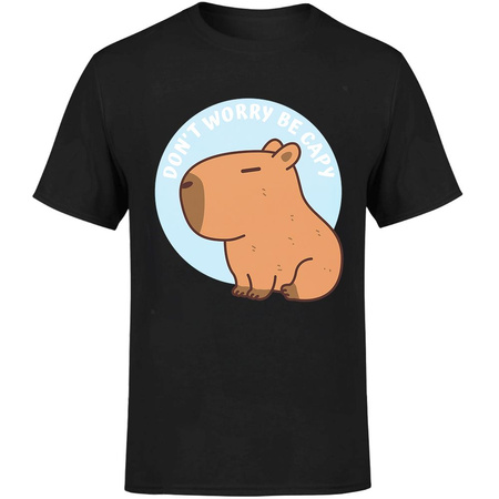 Don`t worry be capy Koszulka męska prezent