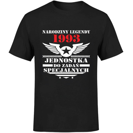 Narodziny legendy 1993 jednostka do zadań specjalnych Koszulka męska prezent