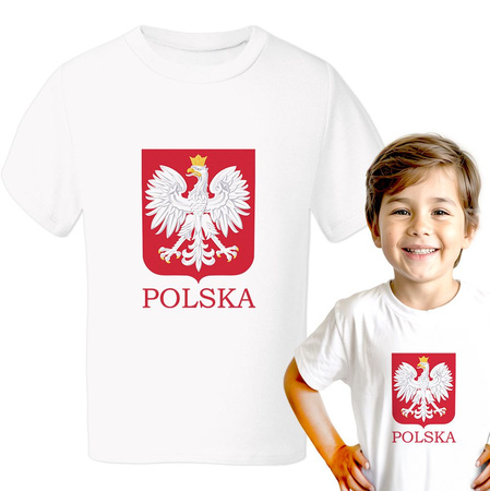 Polska Koszulka chłopięca dziecięca prezent