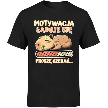Motywacja ładuje się proszę czekać... Koszulka męska prezent
