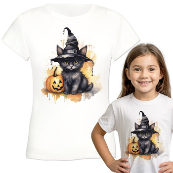 Halloween Koszulka dziewczęca dziecięca prezent