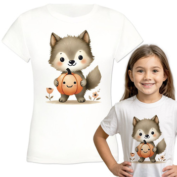 Halloween Koszulka dziewczęca dziecięca prezent