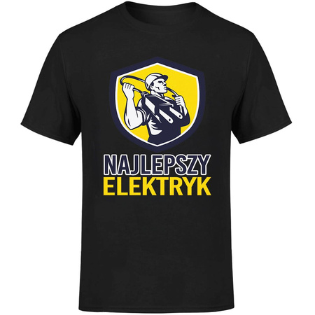 Najlepszy elektryk Koszulka męska prezent