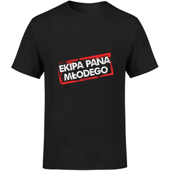 Ekipa pana młodego Koszulka męska prezent