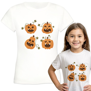 Halloween Koszulka dziewczęca dziecięca prezent