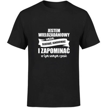 Jestem wielozadaniowy Koszulka męska prezent